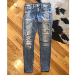 American Eagle Distressed Skinny Jeans